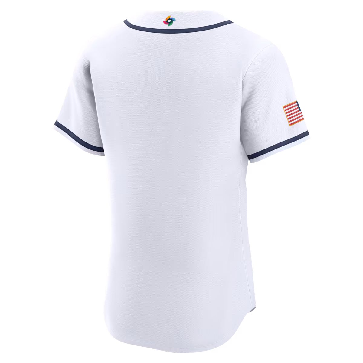 Men's Nike White USA Baseball 2026 World Baseball Classic Home Authentic Jersey 3 Men's Nike White USA Baseball 2026 World Baseball Classic Home Authentic Jersey