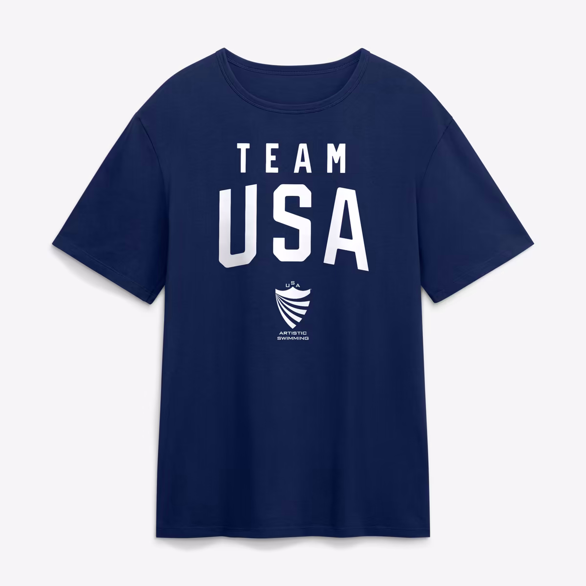 Men's Navy Team USA Summer Games Artistic Swimming T-Shirt