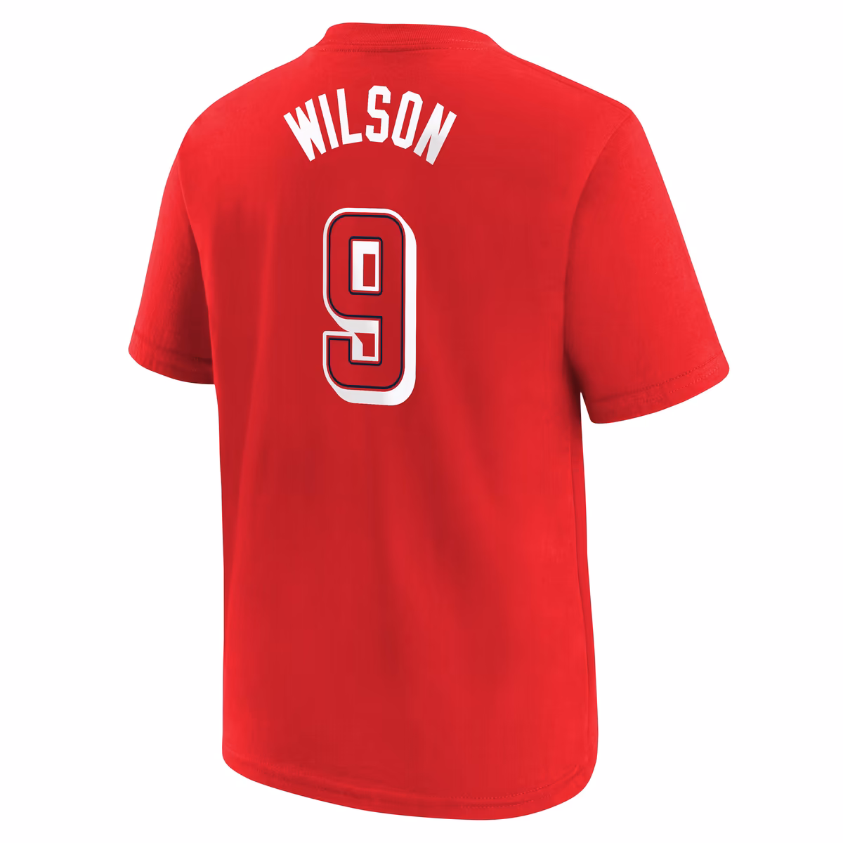 Youth Nike A'ja Wilson Red USA Basketball Name & Number T-Shirt 3 Youth Nike A'ja Wilson Red USA Basketball Name & Number T-Shirt