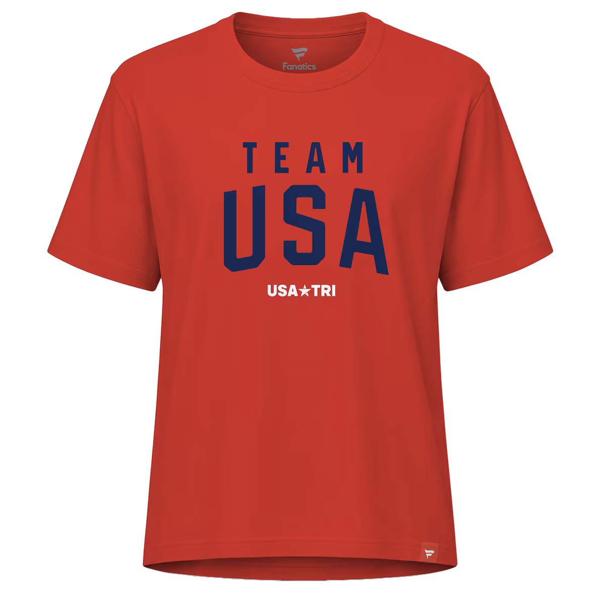 Women's Red Team USA Summer Games Triathlon T-Shirt