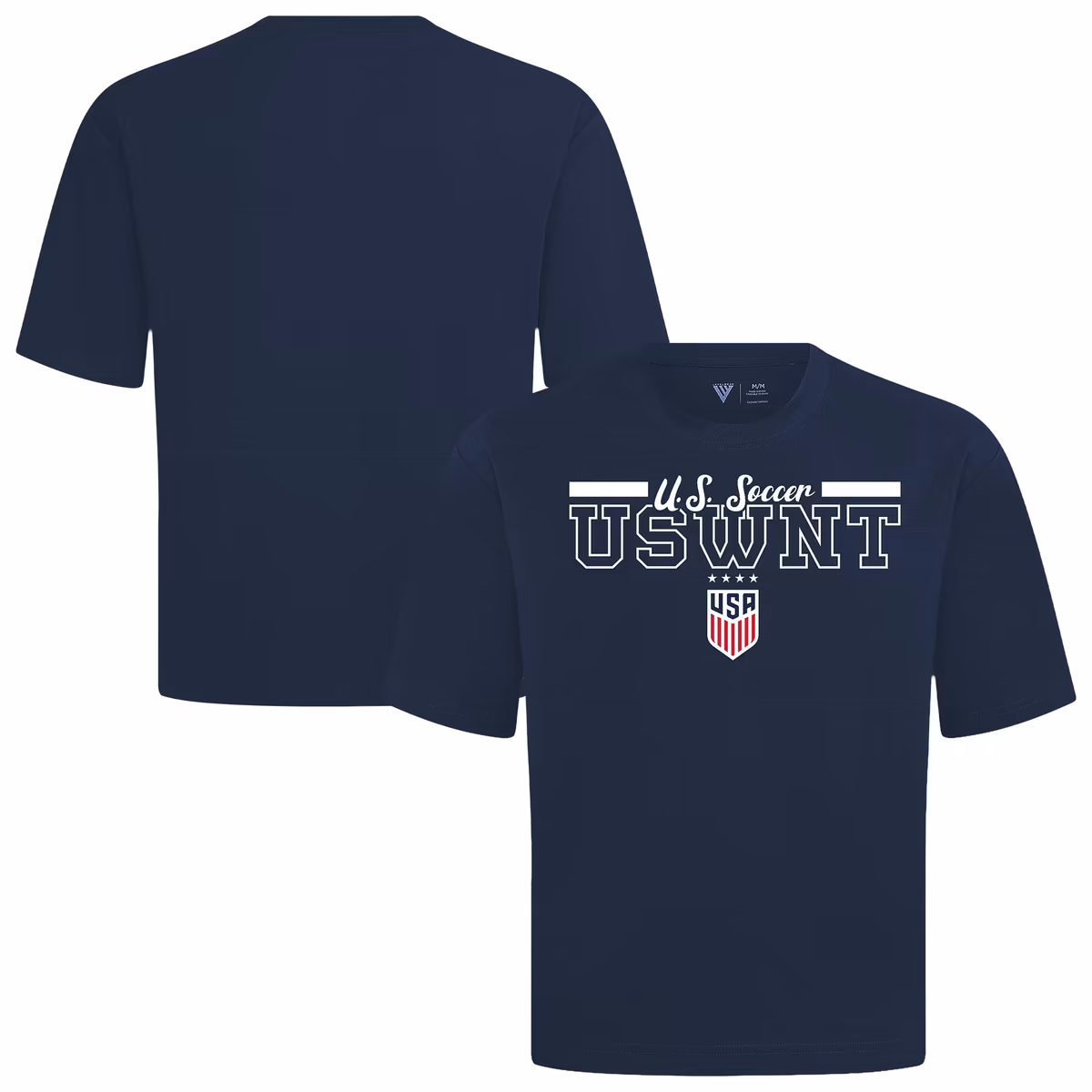 Men's Levelwear  Navy USWNT Vanguard Luxe Signature T-Shirt