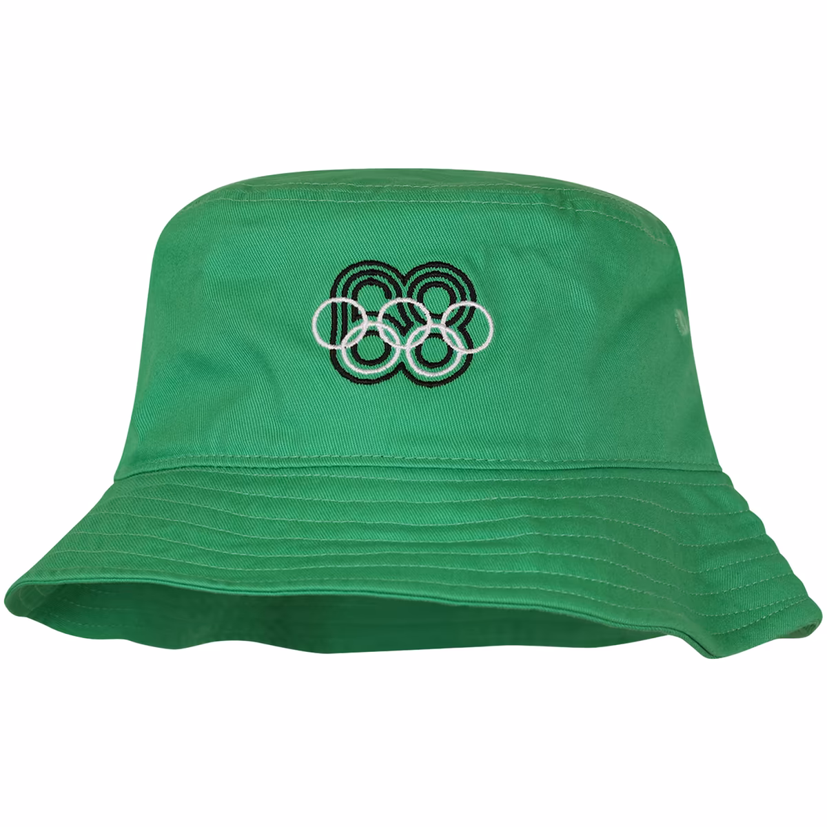 Men's Outerstuff Green Olympic Games Mexico City 1968 Olympic Games Heritage Bucket Hat