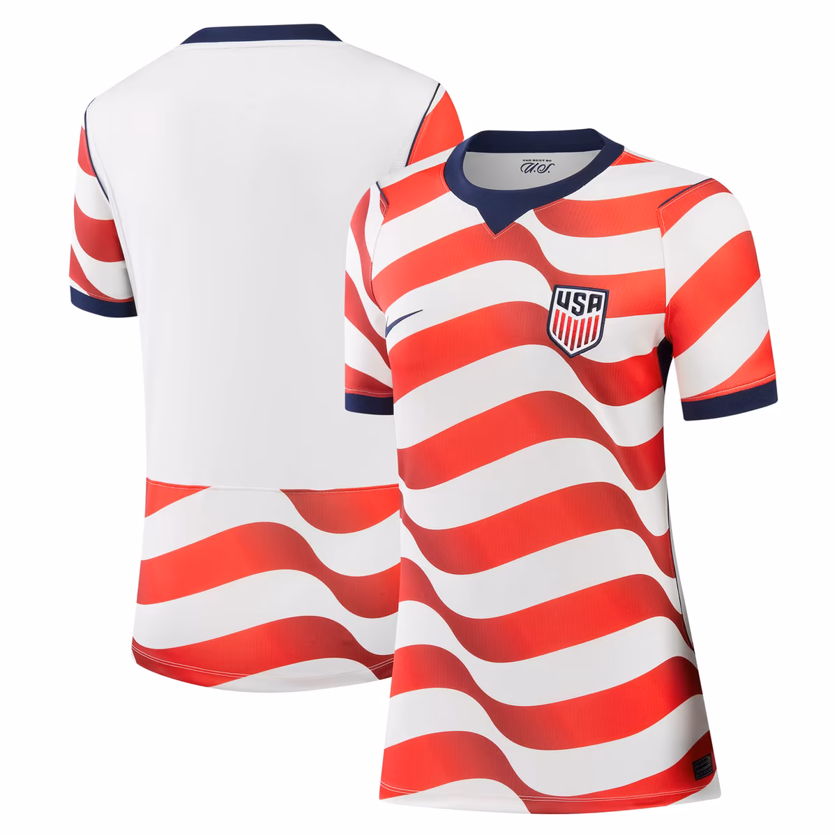 Women's Nike  White USMNT 2026 Home Stadium Replica Jersey