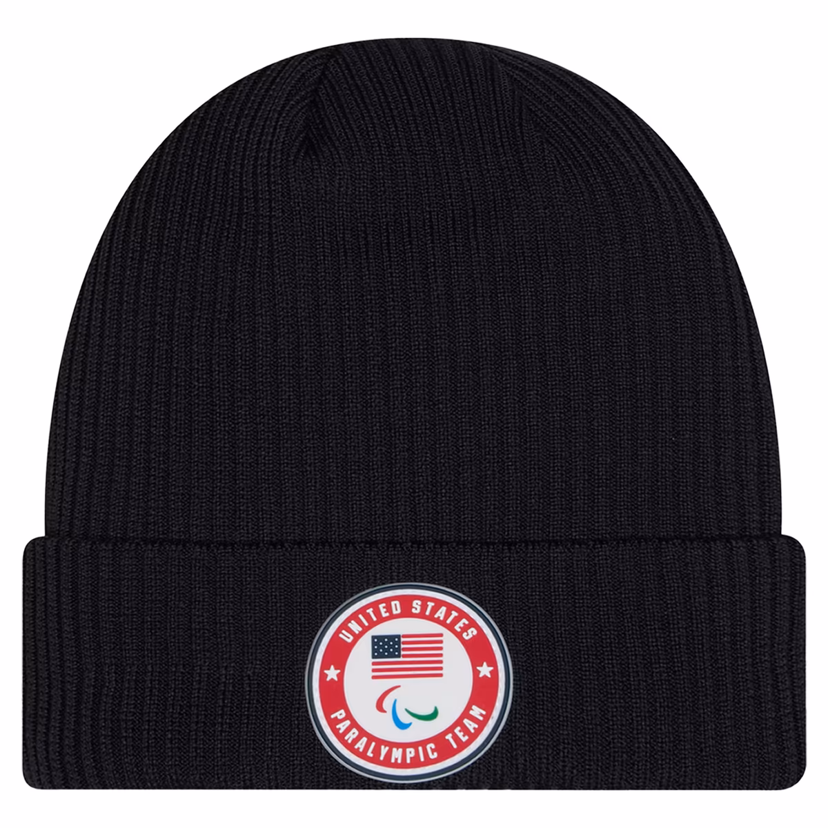 Men's New Era Navy U.S. Paralympics Cuffed Knit Hat