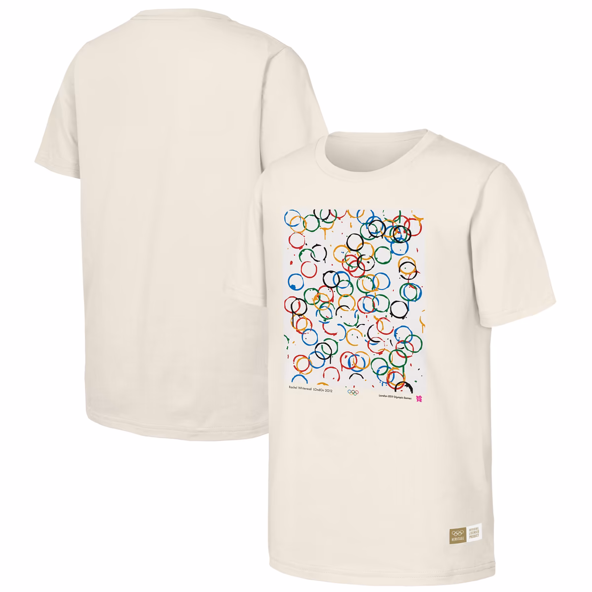 Men's  Natural 2012 London Games Olympic Heritage T-Shirt