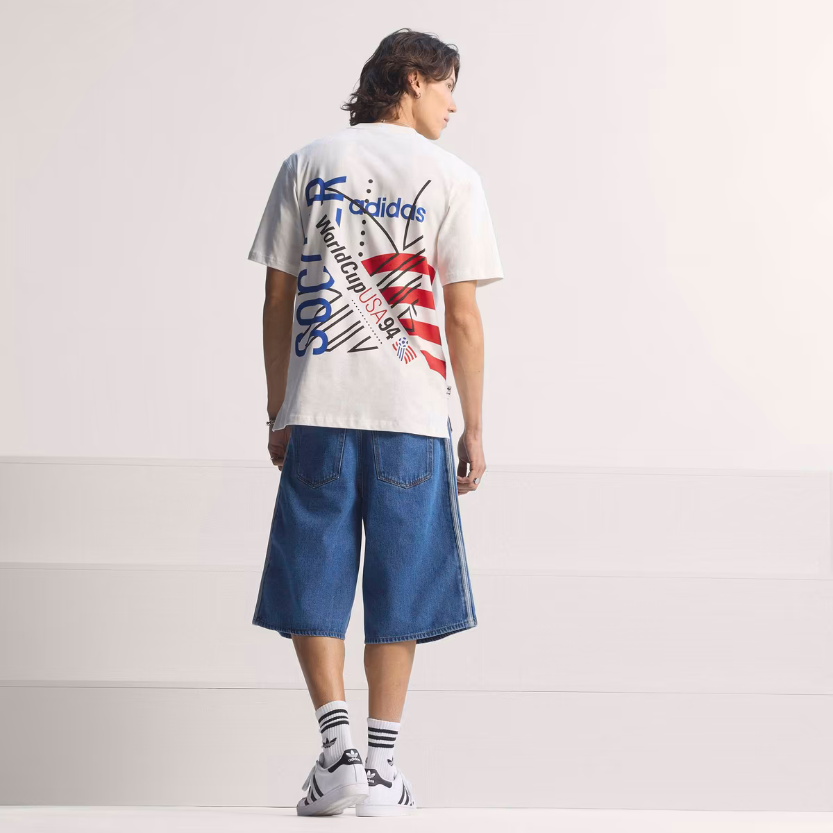 Men's adidas White USMNT 1994 World Cup Graphic T-Shirt 2 Men's adidas White USMNT 1994 World Cup Graphic T-Shirt