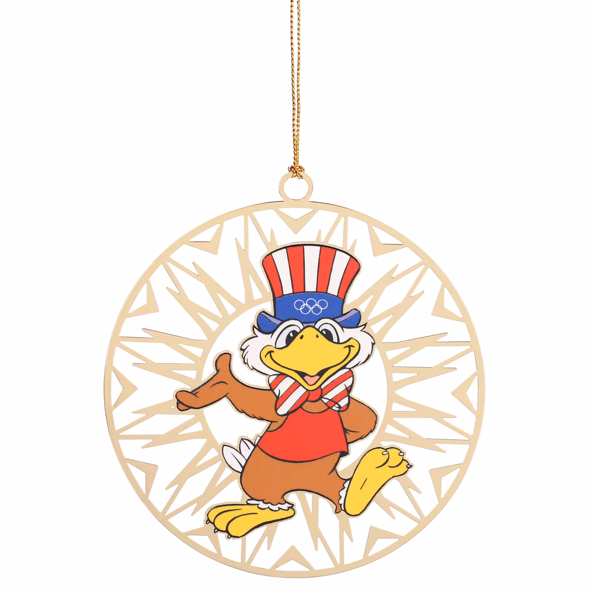 LA28 The Heritage Collection Los Angeles 1984 Olympic Games Sam the Eagle Logo Ornament