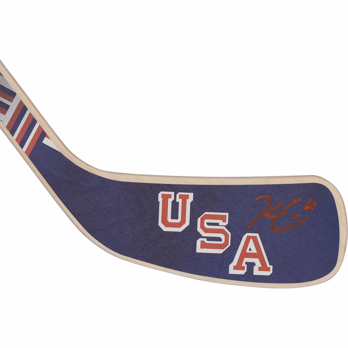 Kyle Connor Team USA Autographed 2026 Winter Olympics Mini Wood Stick 3 Kyle Connor Team USA Autographed 2026 Winter Olympics Mini Wood Stick
