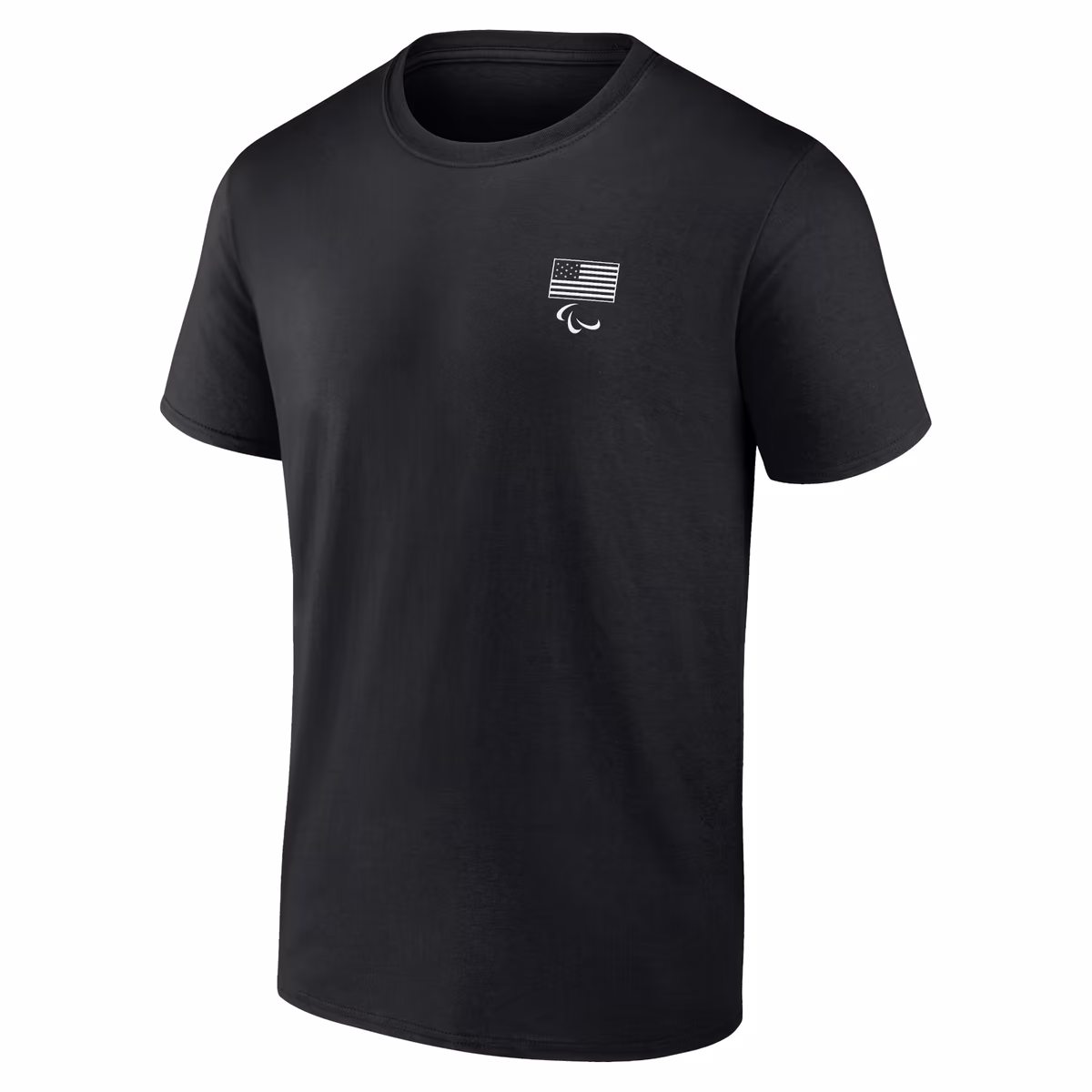 Men's Fanatics Black U.S. Paralympics Waves in Paris T-Shirt 2 Men's Fanatics Black U.S. Paralympics Waves in Paris T-Shirt