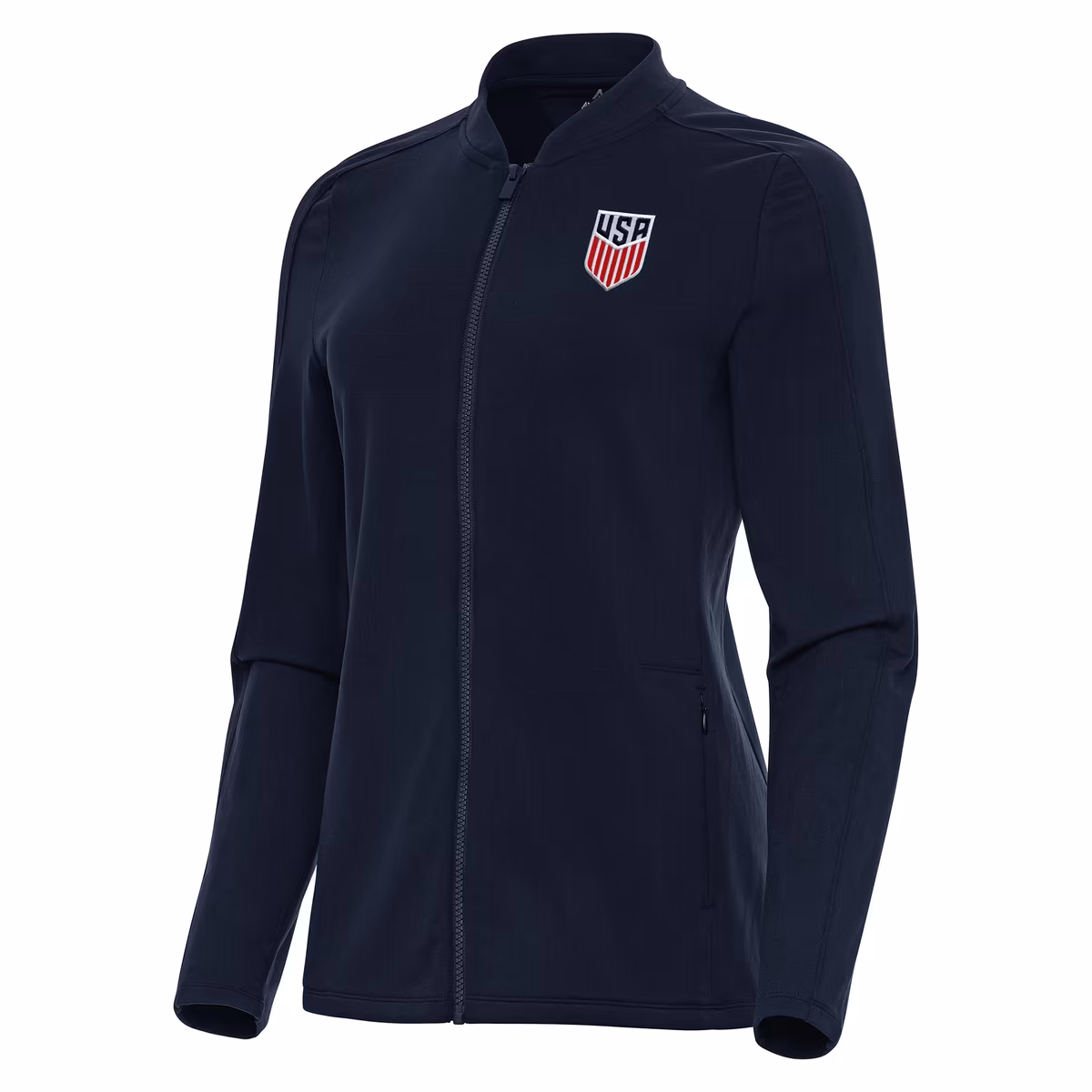 Women's Antigua Navy USMNT Continual Full-Zip Jacket 2 Women's Antigua Navy USMNT Continual Full-Zip Jacket