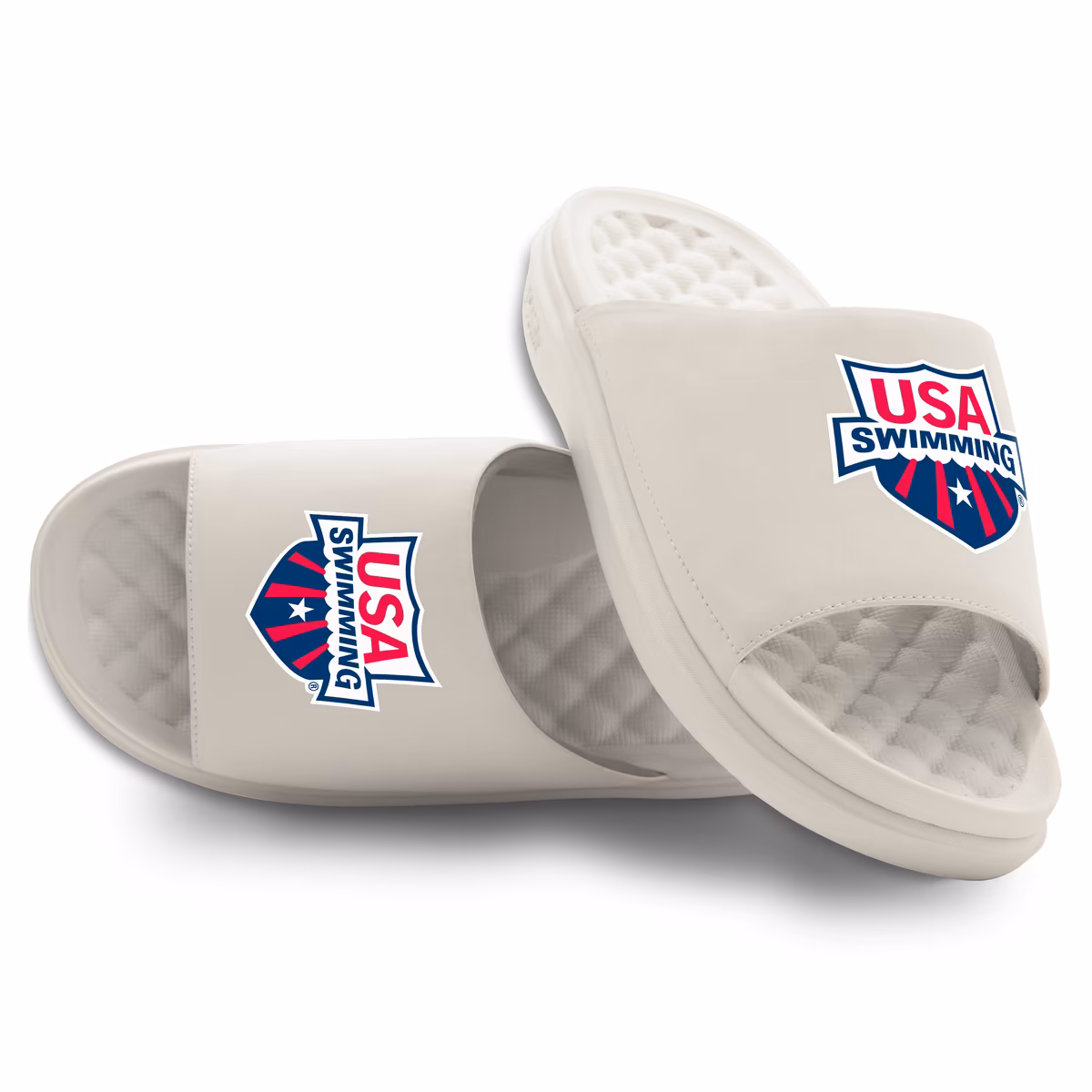 Unisex ISlide  USA Swimming Motive Slide Sandals
