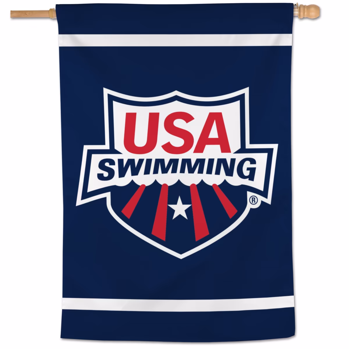 WinCraft Navy USA Swimming 28'' x 40'' Vertical Flag