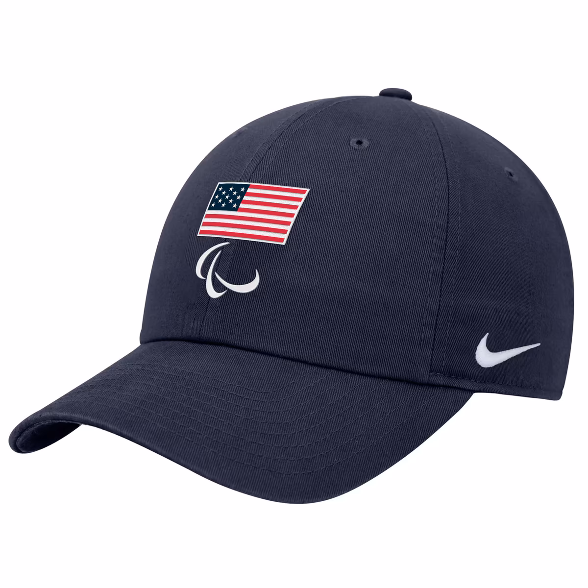 Men's Nike Navy U.S. Paralympics Club Adjustable Hat