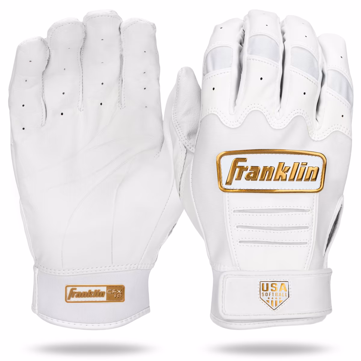 Franklin Sports USA Softball CFX Pro Fastpitch Batting Gloves