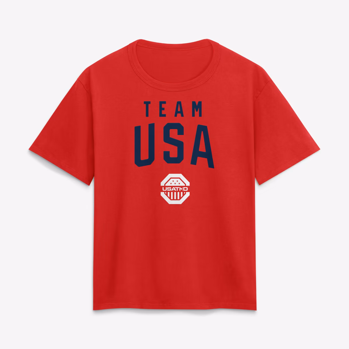 Women's Red Team USA Summer Games Taekwondo T-Shirt