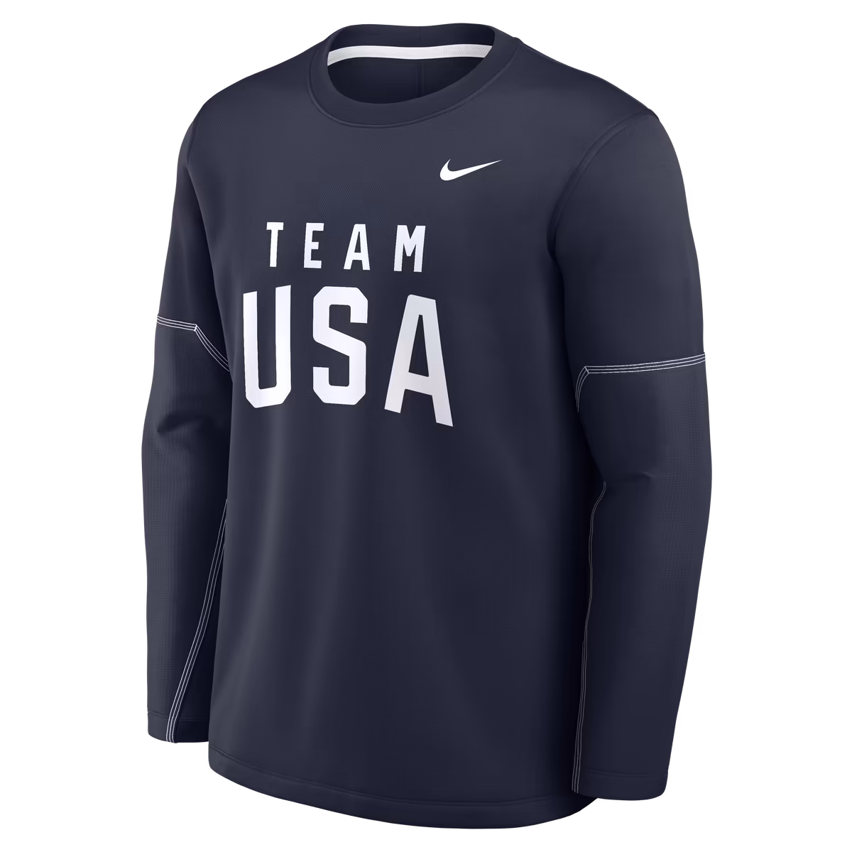 Men's Nike Navy Team USA Coaches Therma-FIT Sweatshirt 3 Men's Nike Navy Team USA Coaches Therma-FIT Sweatshirt