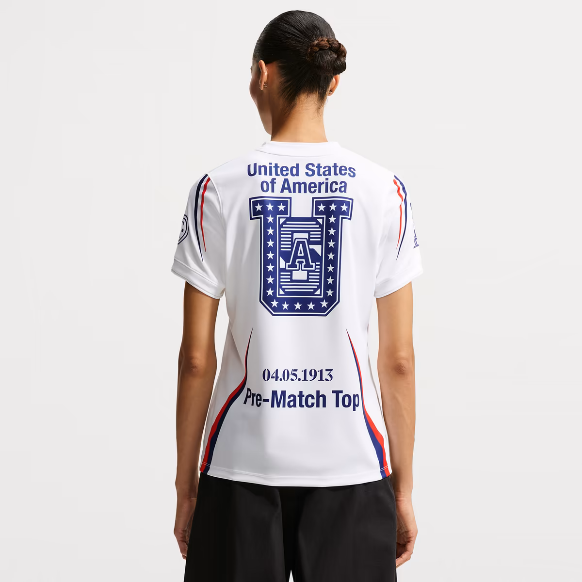 Women's Nike White USMNT x VAA 2026 Dri-FIT Pre-Match Top 2 Women's Nike White USMNT x VAA 2026 Dri-FIT Pre-Match Top