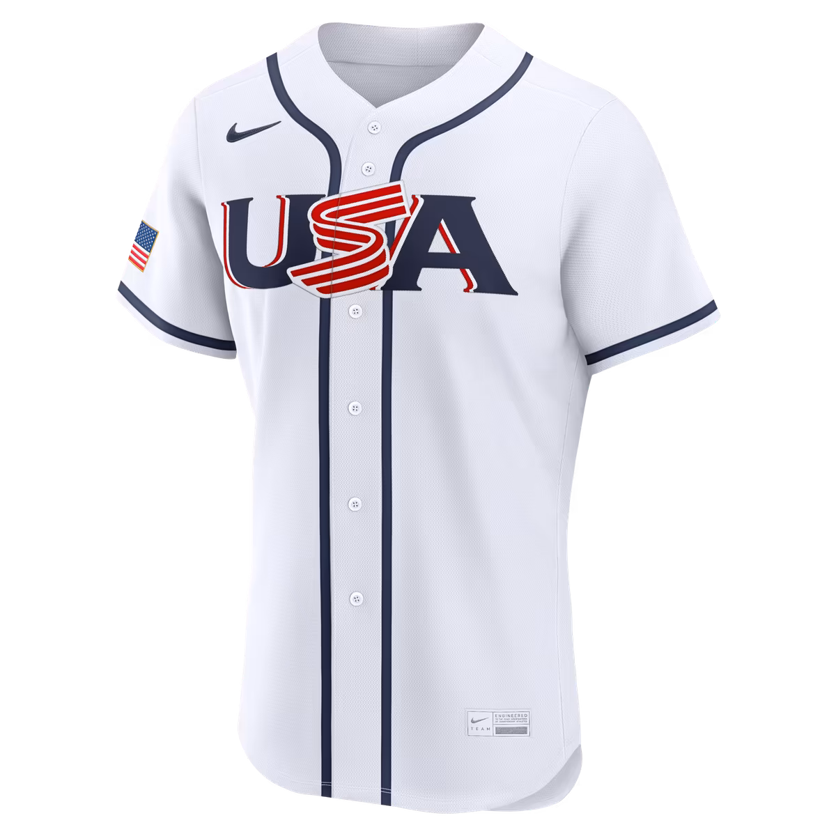 Men's Nike Bryce Harper White USA Baseball 2026 World Baseball Classic Home Authentic Jersey 2 Men's Nike Bryce Harper White USA Baseball 2026 World Baseball Classic Home Authentic Jersey