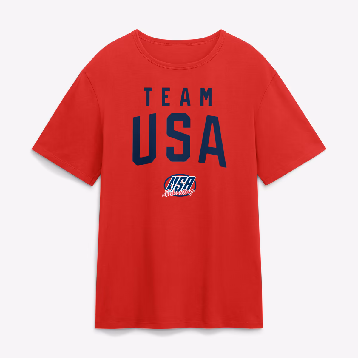 Men's Red Team USA Summer Games Shooting T-Shirt 6 Men's Red Team USA Summer Games Shooting T-Shirt