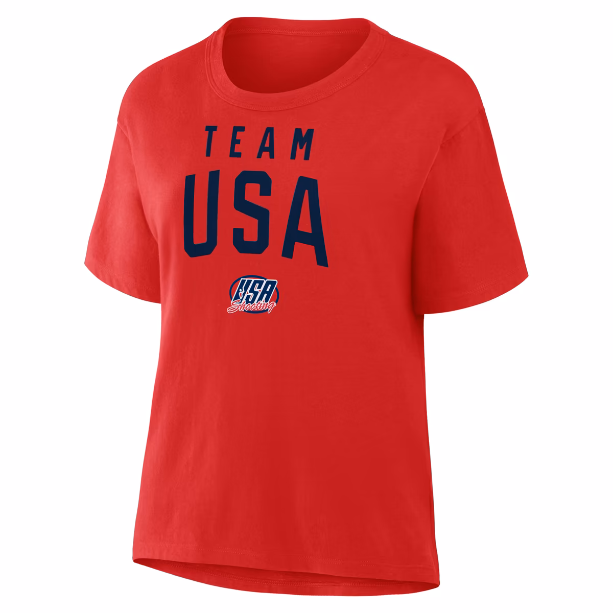 Women's Red Team USA Summer Games Shooting T-Shirt 3 Women's Red Team USA Summer Games Shooting T-Shirt