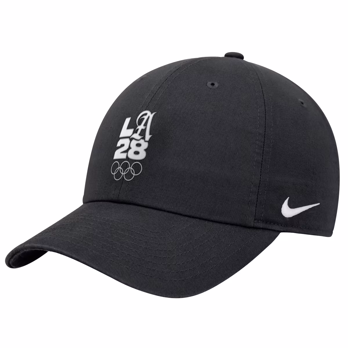 Youth Nike Black LA28 Summer Olympics Club Adjustable Hat 1 Youth Nike Black LA28 Summer Olympics Club Adjustable Hat