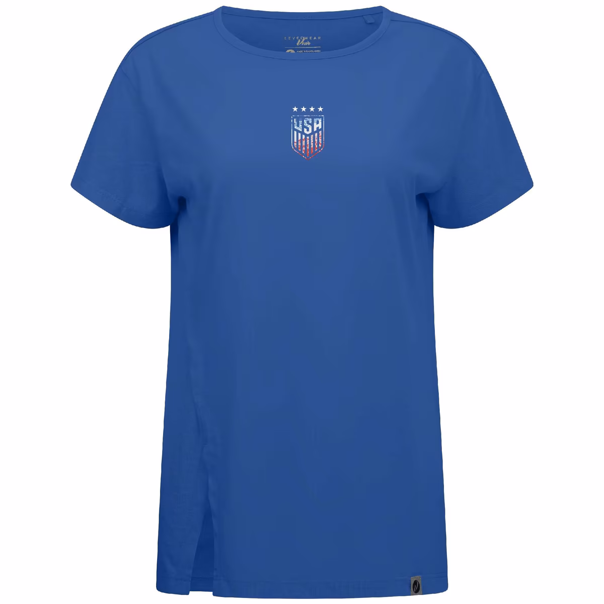 Women's Levelwear Royal USWNT Influx Pixel T-Shirt