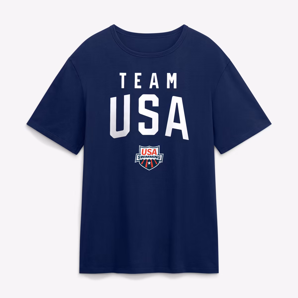 Men's Navy Team USA Summer Games Swimming T-Shirt