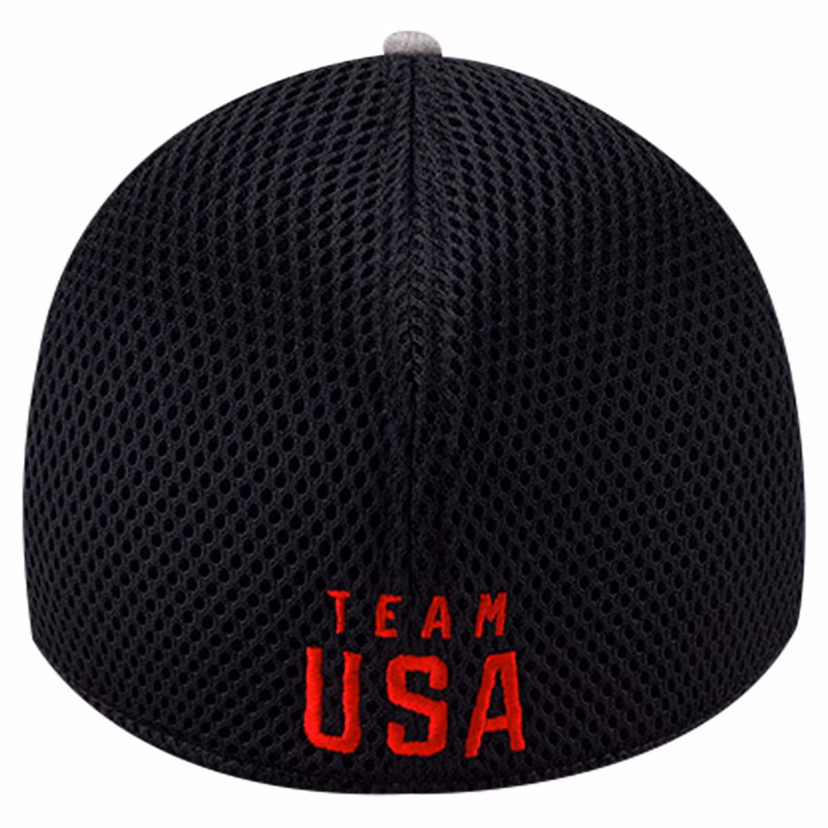 Men's New Era Gray Team USA Tech 39THIRTY Flex Hat 4 Men's New Era Gray Team USA Tech 39THIRTY Flex Hat