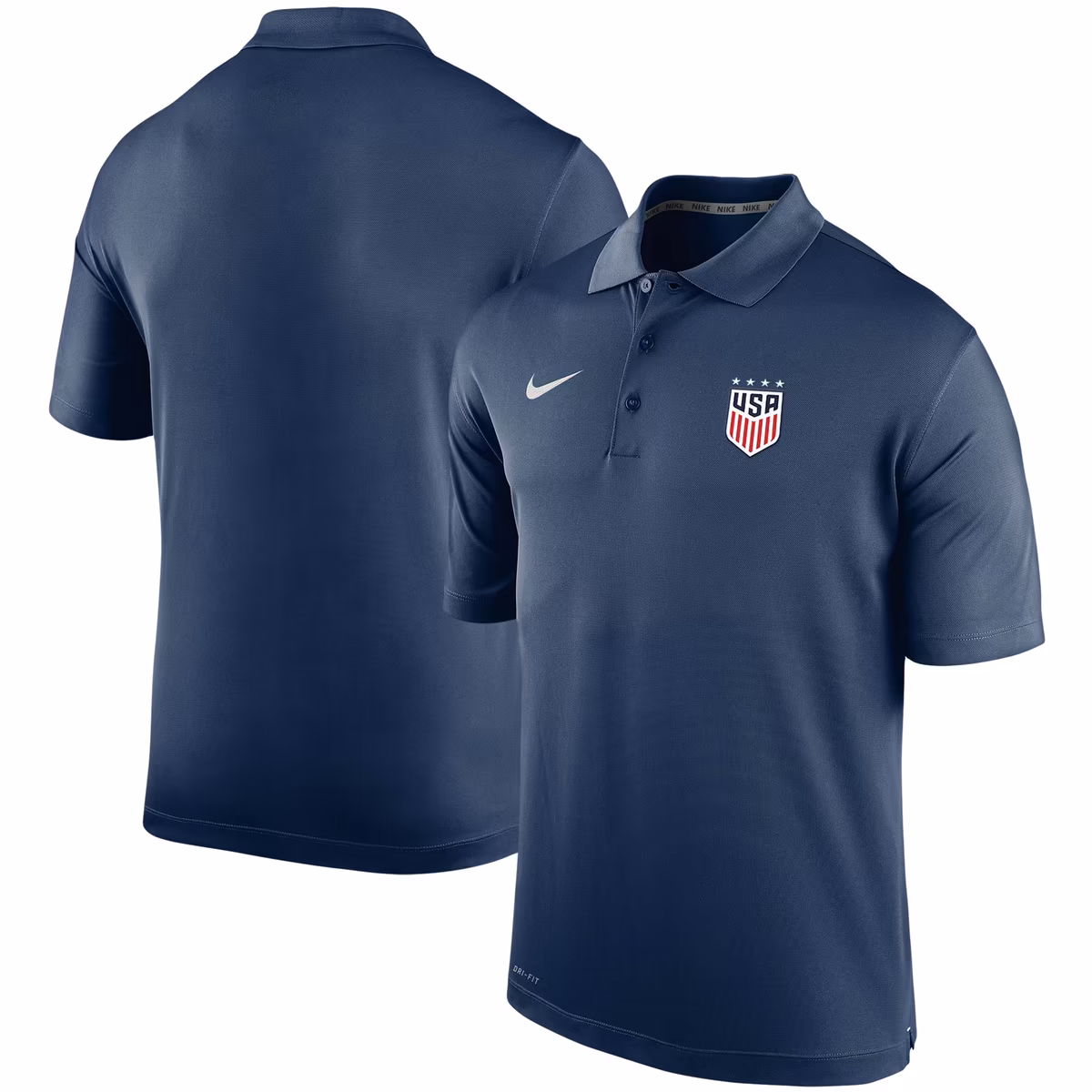 Men's Nike Navy USWNT Varsity Performance Polo