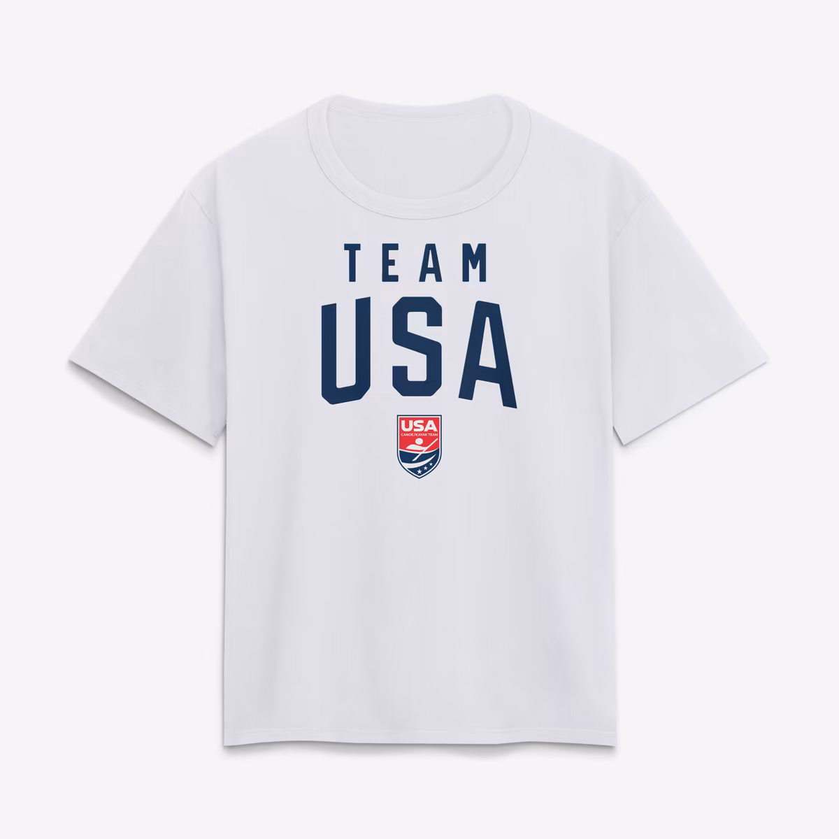 Women's White Team USA Summer Games Canoe/Kayak T-Shirt
