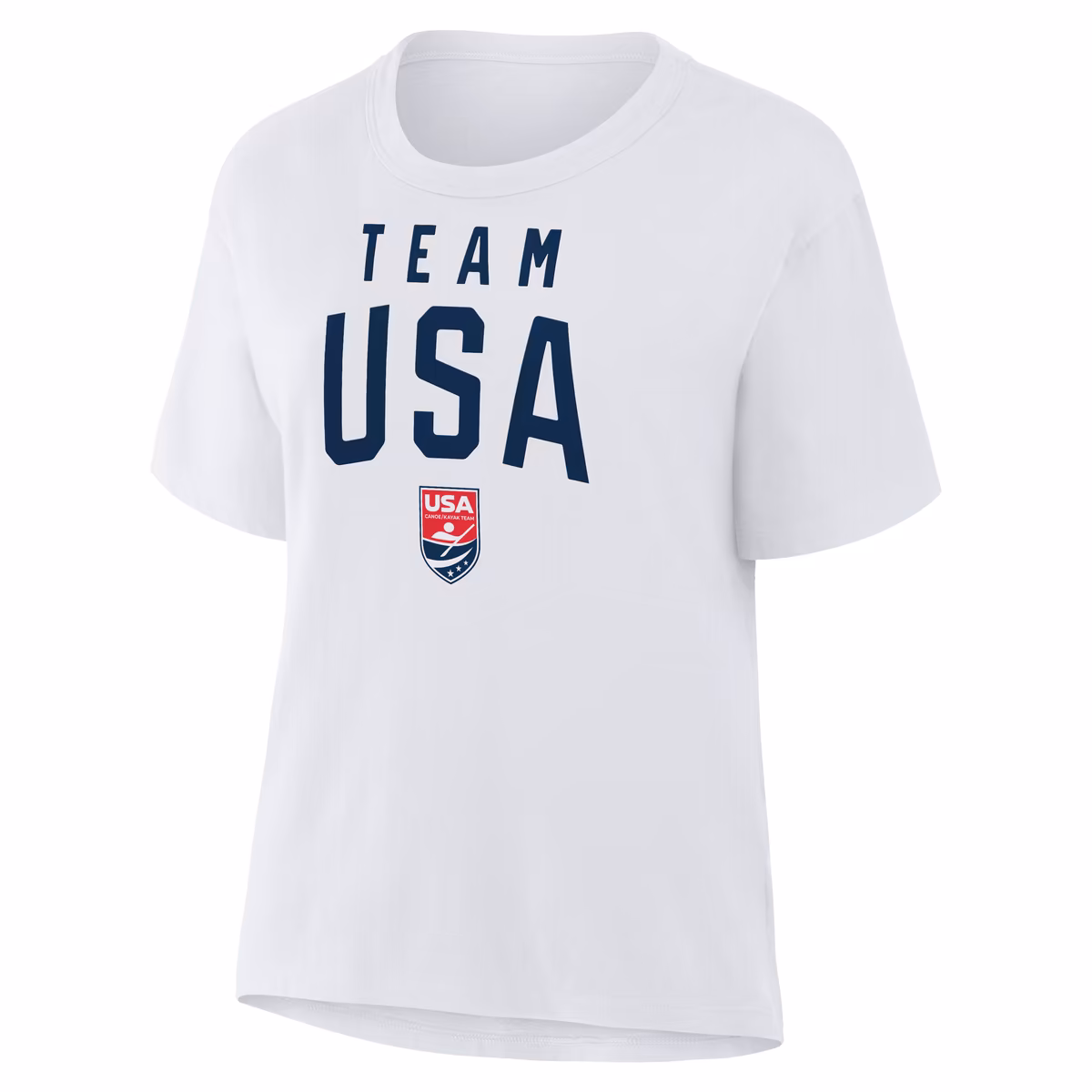Women's White Team USA Summer Games Canoe/Kayak T-Shirt 3 Women's White Team USA Summer Games Canoe/Kayak T-Shirt