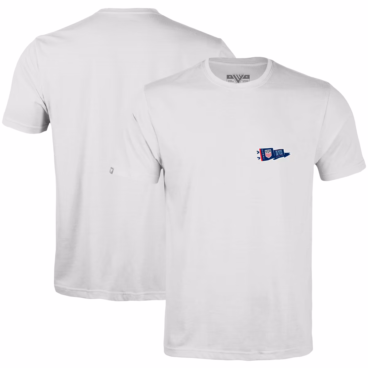 Men's Levelwear White USMNT Richmond Rafters T-Shirt