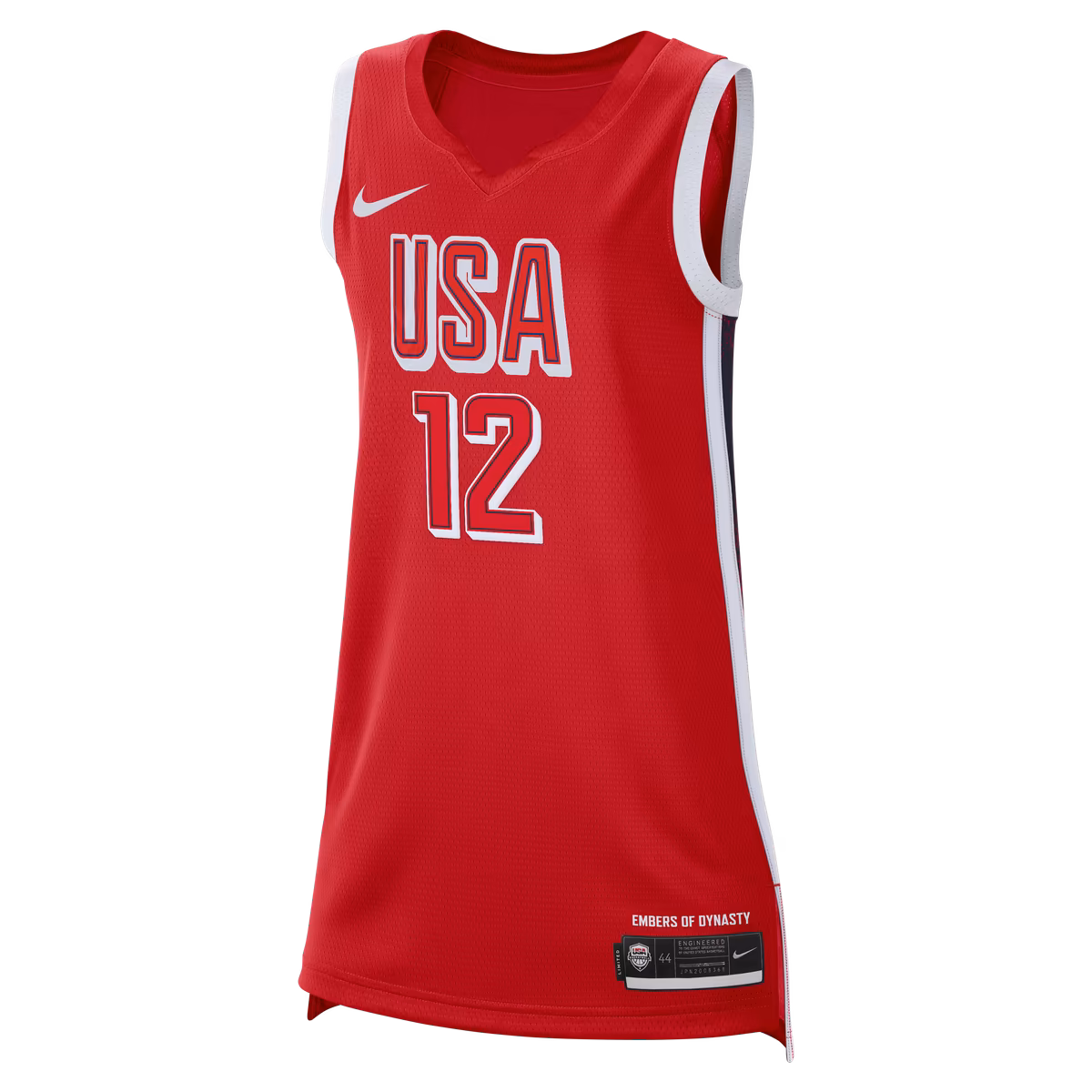 Unisex Nike Caitlin Clark Red USA Basketball 2026 FIBA Women's World Cup Jersey 2 Unisex Nike Caitlin Clark Red USA Basketball 2026 FIBA Women's World Cup Jersey