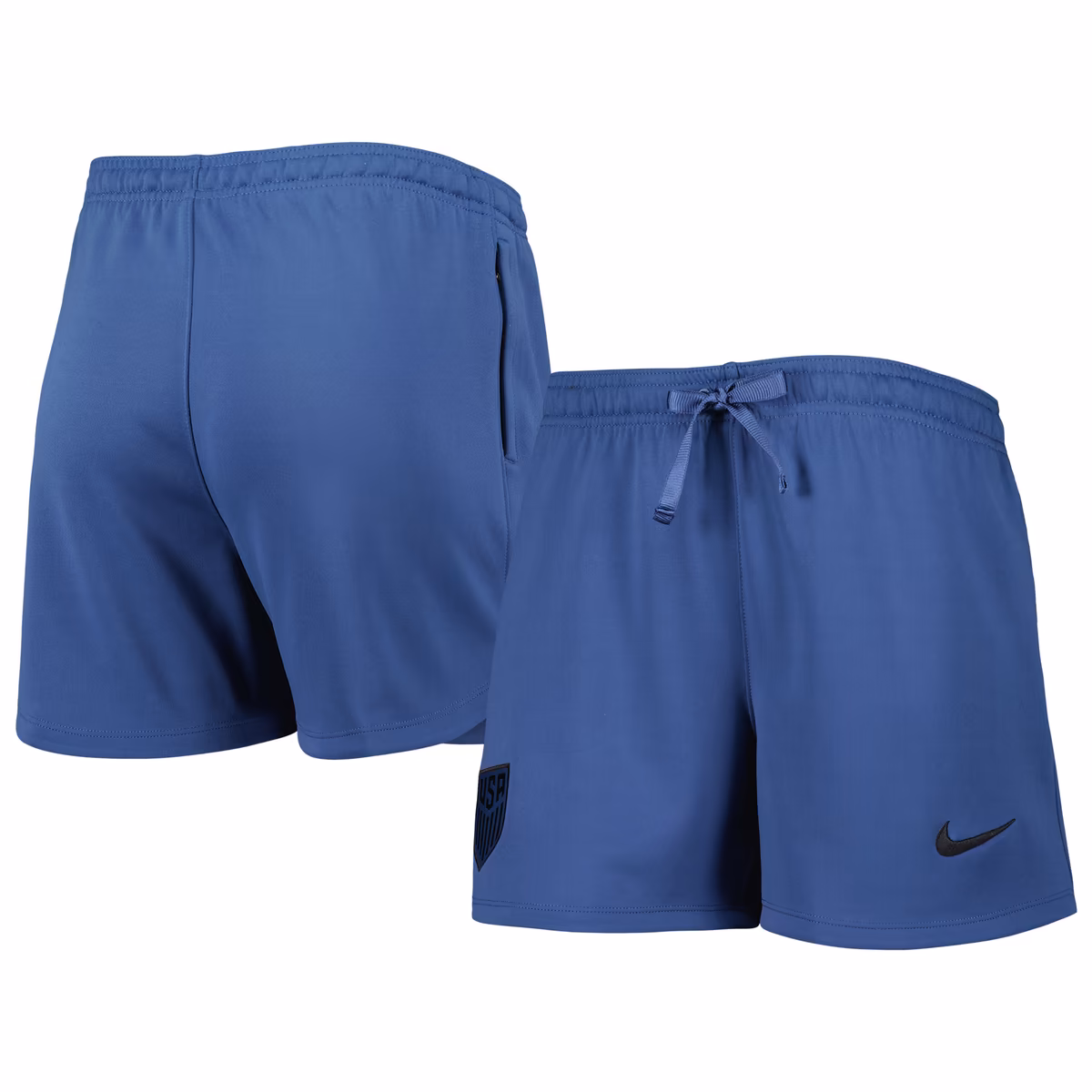 Women's Nike Blue USMNT Travel Shorts