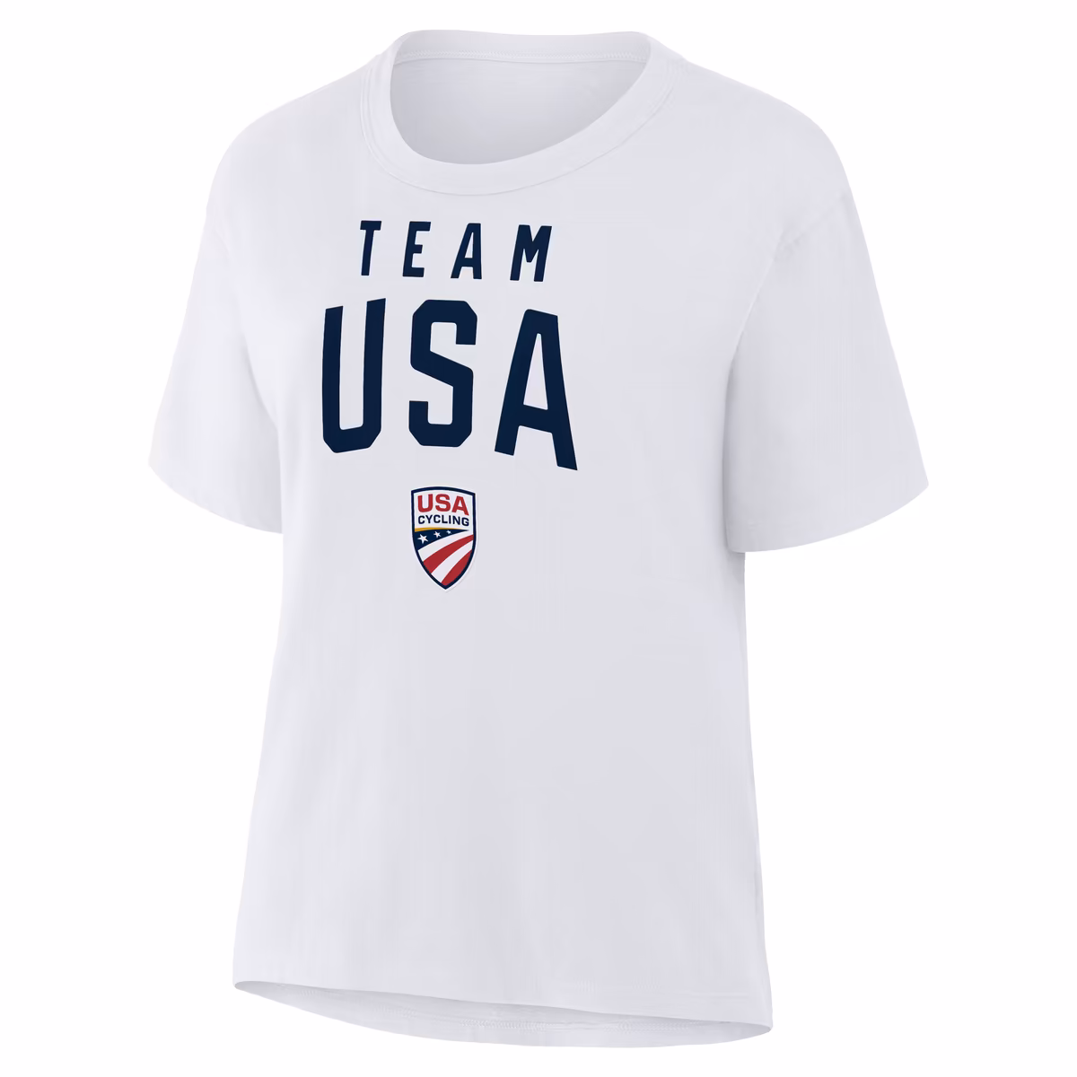 Women's White Team USA Summer Games Cycling T-Shirt 3 Women's White Team USA Summer Games Cycling T-Shirt