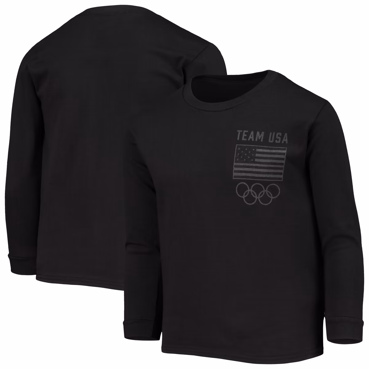 Youth Black Team USA New Heights Long Sleeve T-Shirt 8 Youth Black Team USA New Heights Long Sleeve T-Shirt