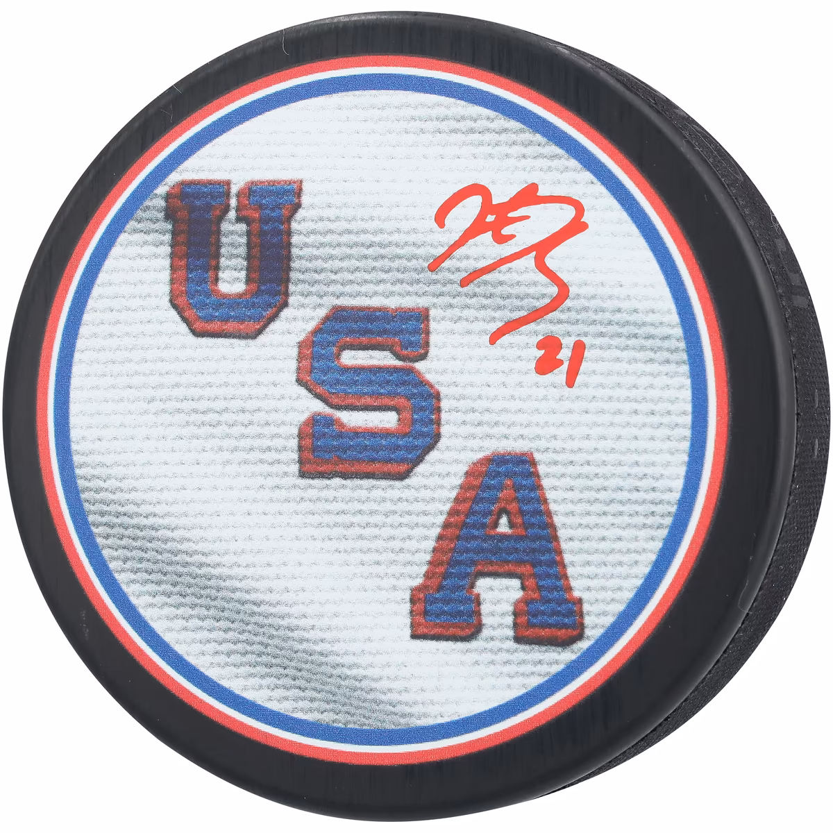 Hilary Knight Team USA Autographed 2026 Winter Olympics Hockey Puck