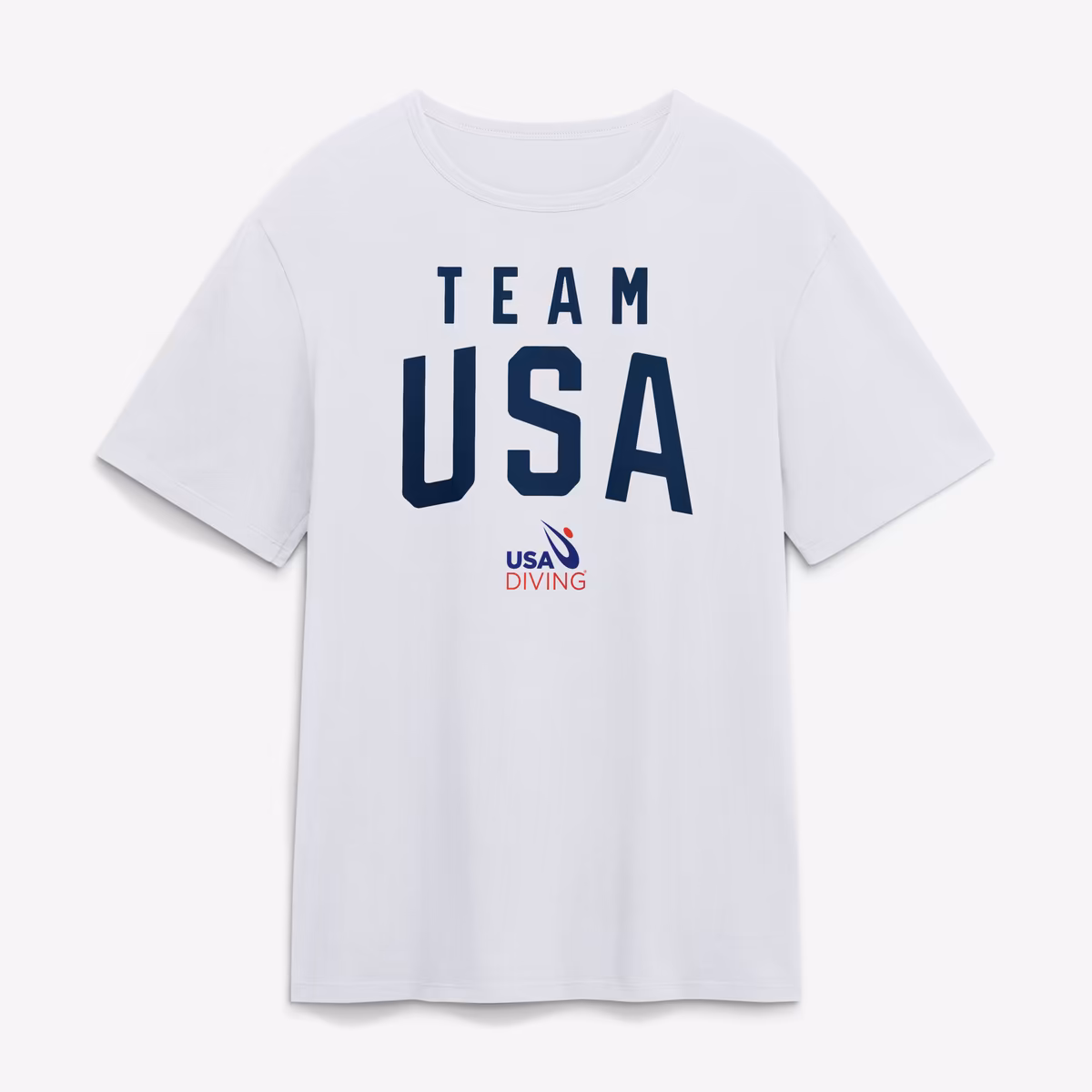 Men's White Team USA Summer Games Diving T-Shirt 3 Men's White Team USA Summer Games Diving T-Shirt