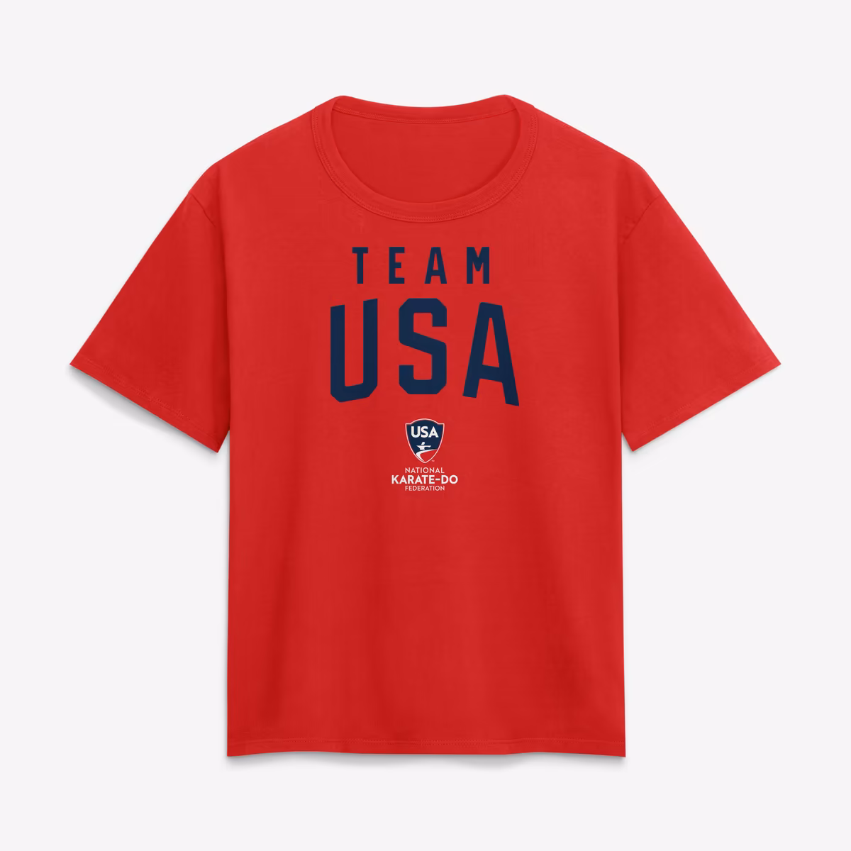 Women's Red Team USA Summer Games Karate T-Shirt
