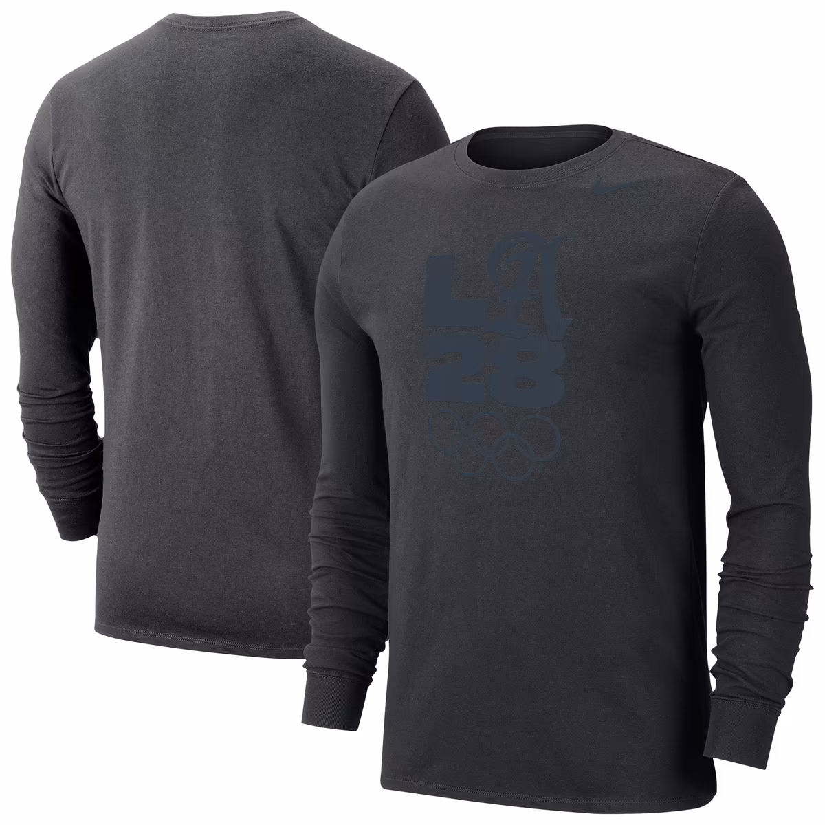 Men's Nike Black LA28 Summer Olympics Team Issue Velocity Dri-FIT Long Sleeve T-Shirt 8 Men's Nike Black LA28 Summer Olympics Team Issue Velocity Dri-FIT Long Sleeve T-Shirt