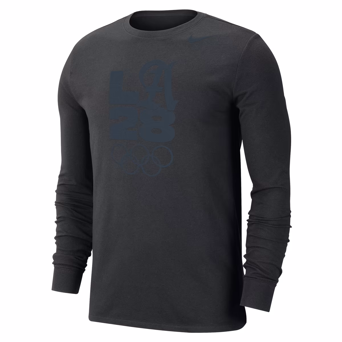 Men's Nike Black LA28 Summer Olympics Team Issue Velocity Dri-FIT Long Sleeve T-Shirt 2 Men's Nike Black LA28 Summer Olympics Team Issue Velocity Dri-FIT Long Sleeve T-Shirt