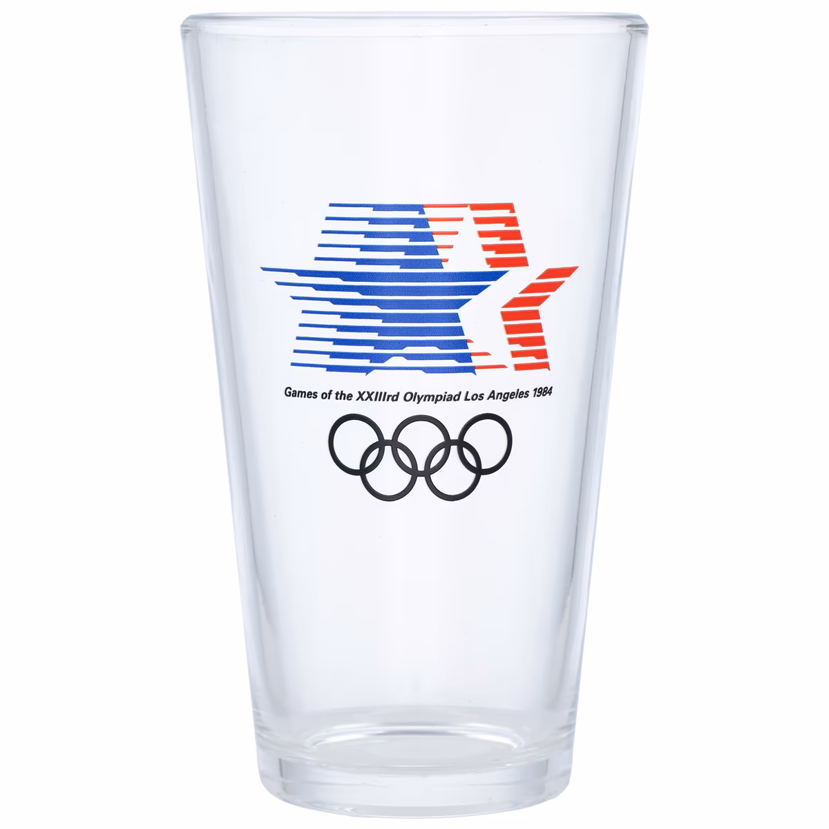 The Heritage Collection Los Angeles 1984 Olympic Games 16oz. Star Logo Pint Glass