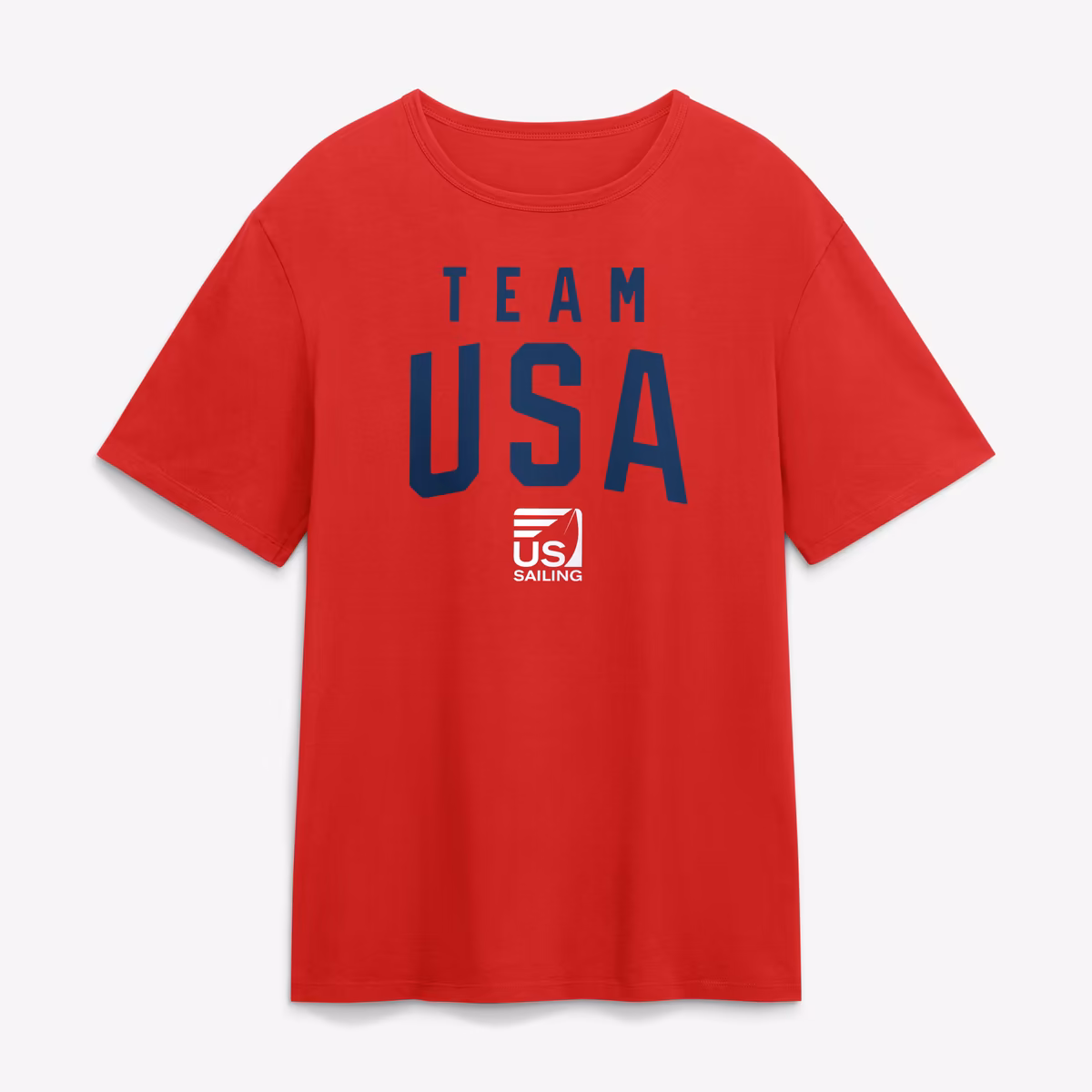 Men's Red Team USA Summer Games Sailing T-Shirt