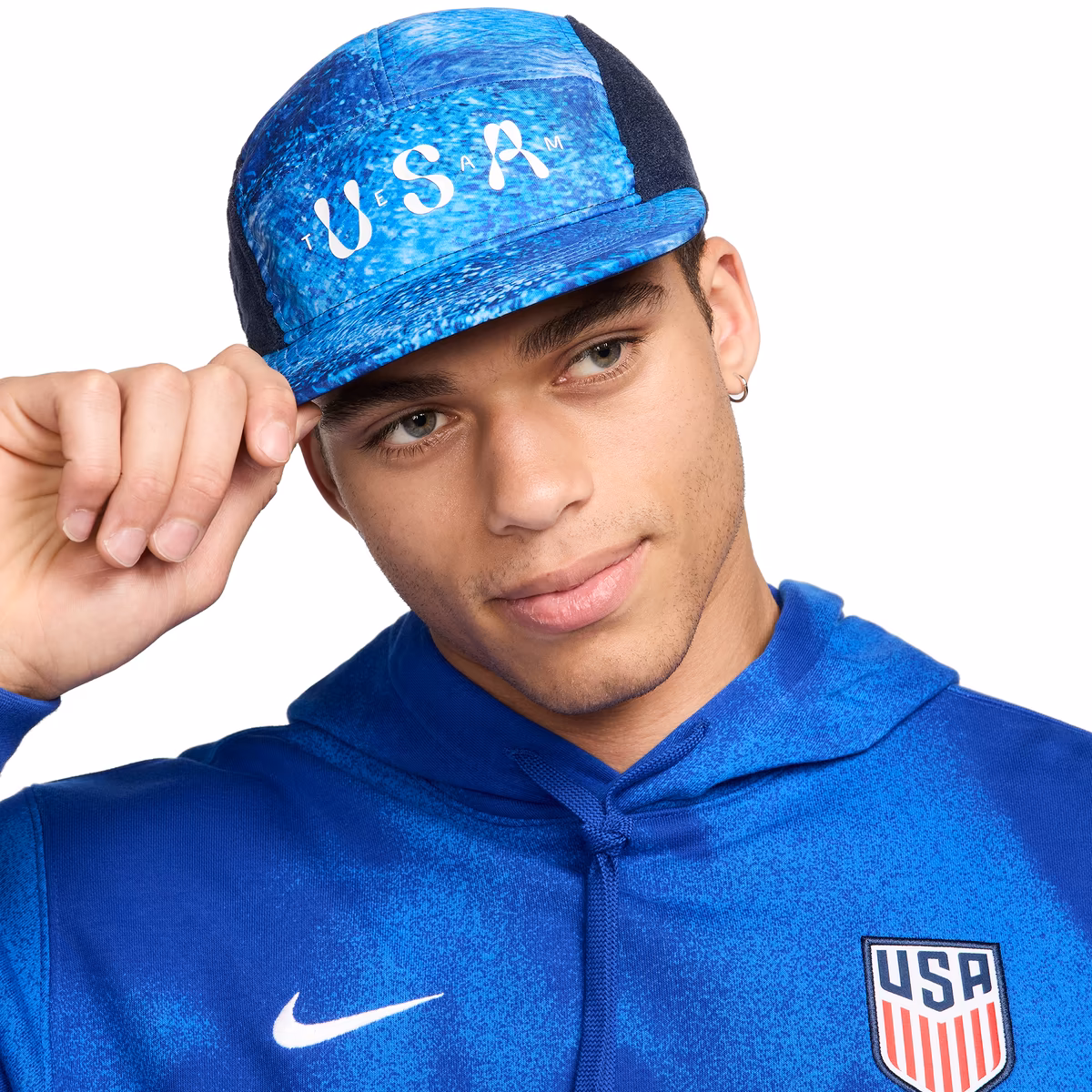 Men's Nike Blue Team USA United Dry Fly Performance Adjustable Hat