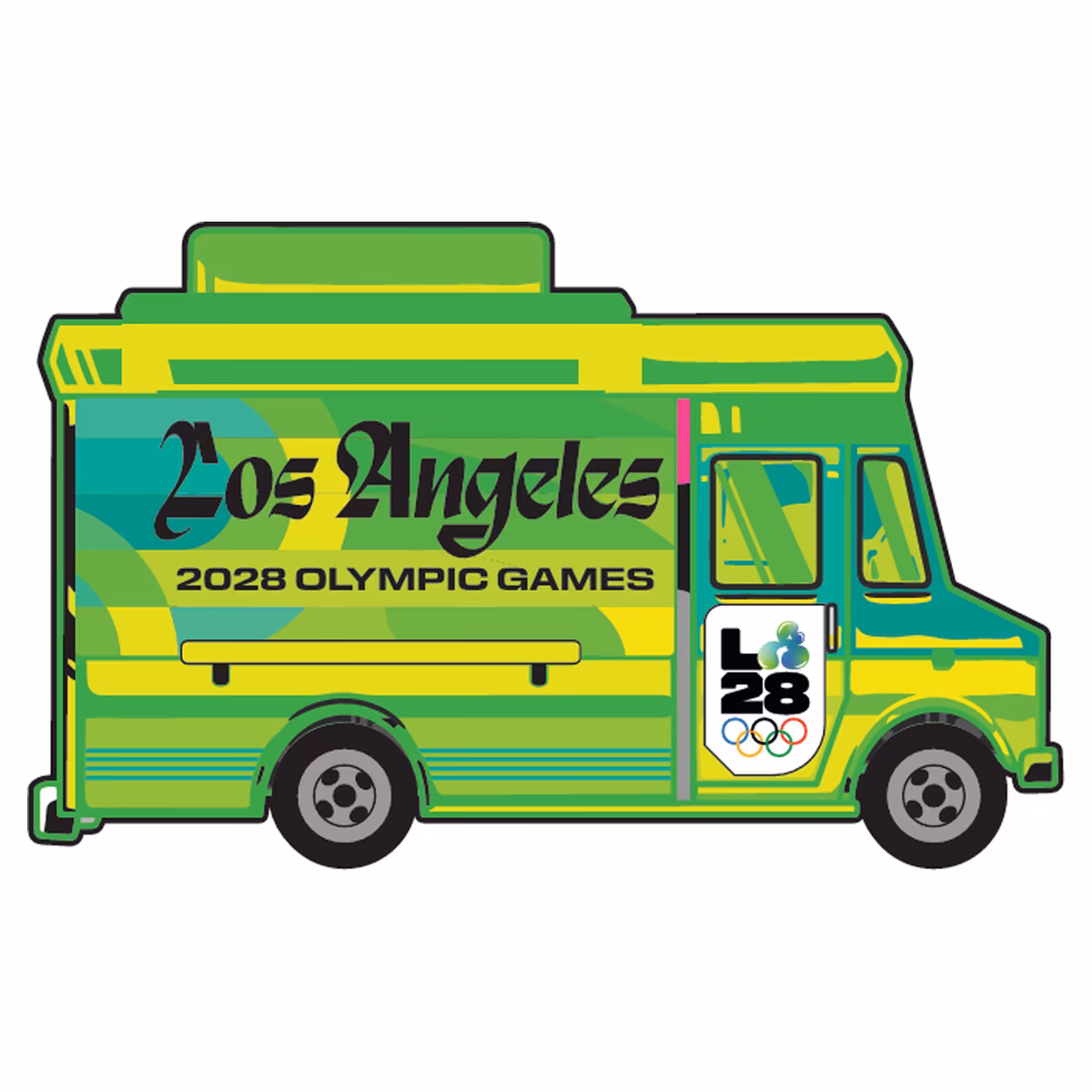LA28 Superbloom Collection Food Truck Pin