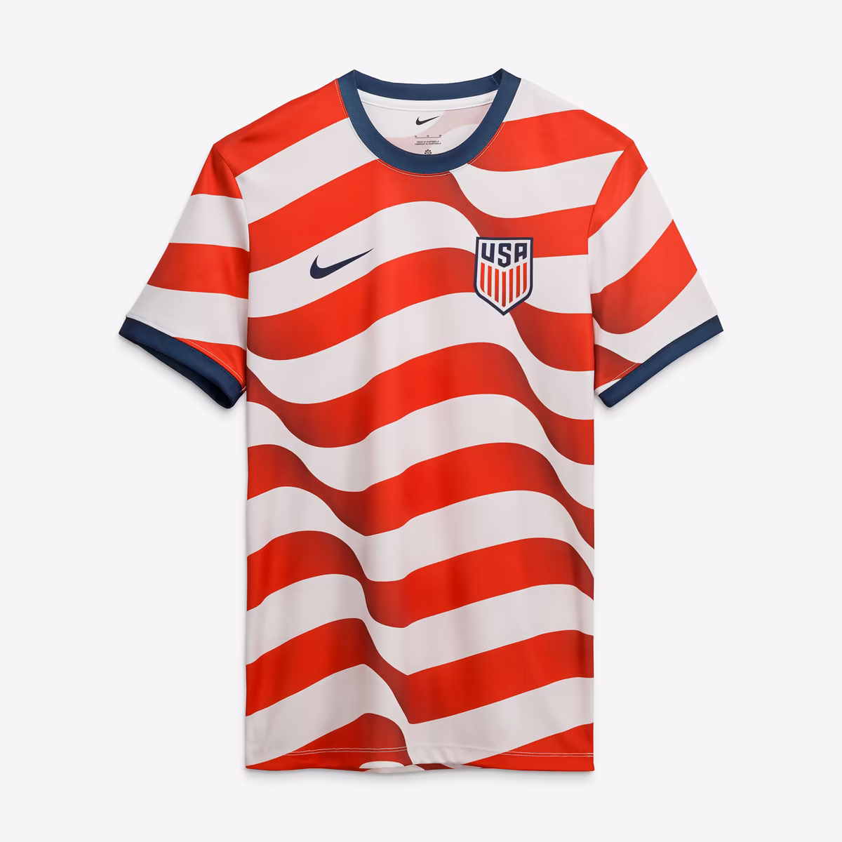 Men's Nike White USMNT Home Sublimated Dri-FIT Soccer Top