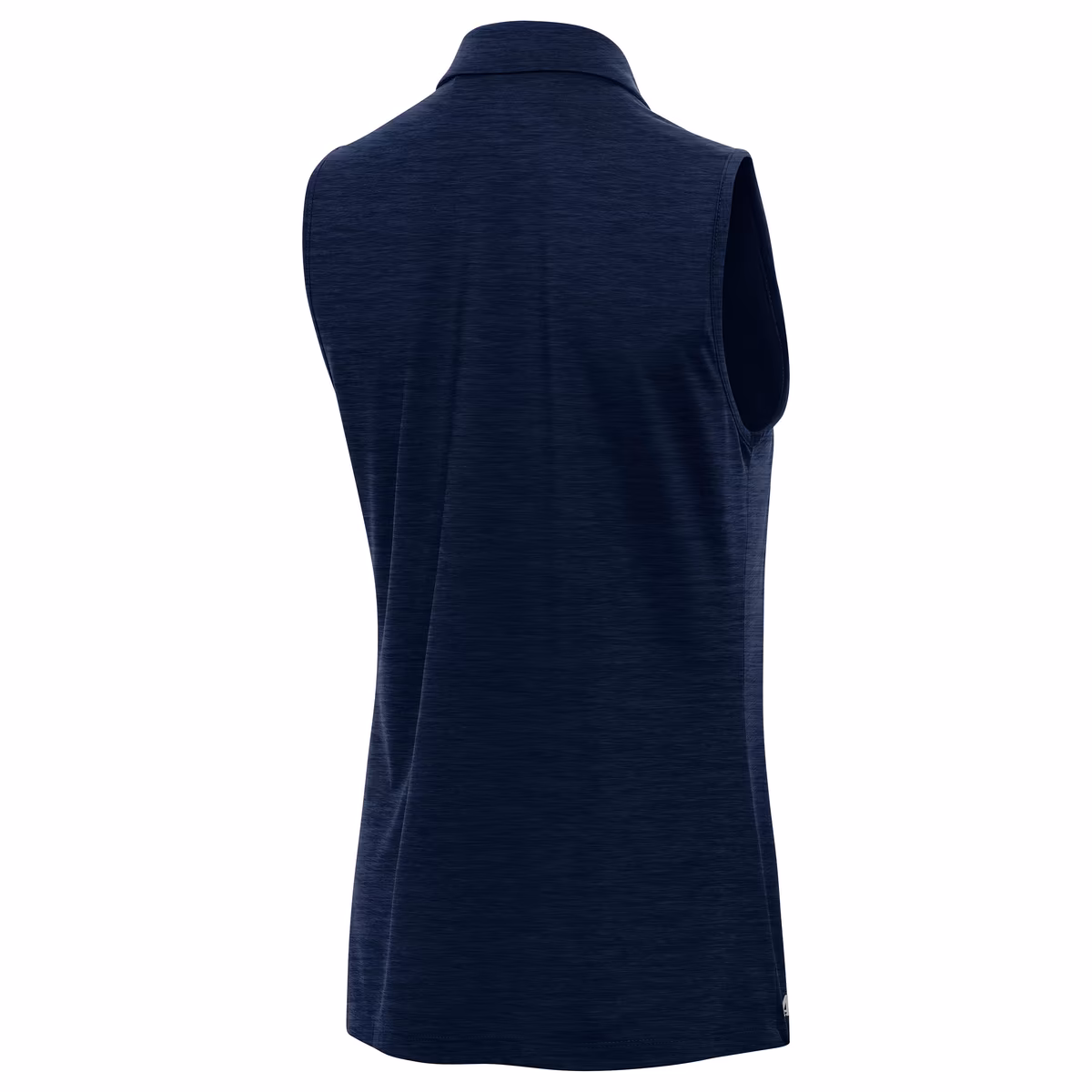 Women's Antigua Heather Navy USA Swimming Layout Sleeveless Polo 3 Women's Antigua Heather Navy USA Swimming Layout Sleeveless Polo