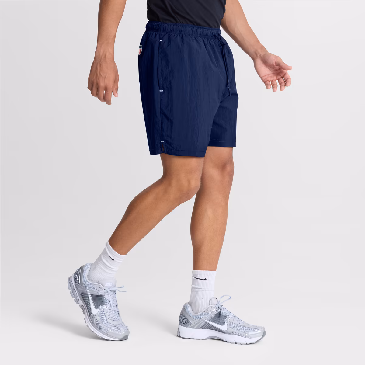 Men's Fanatics Navy Team USA In the Zone Badge Woven Shorts 3 Men's Fanatics Navy Team USA In the Zone Badge Woven Shorts