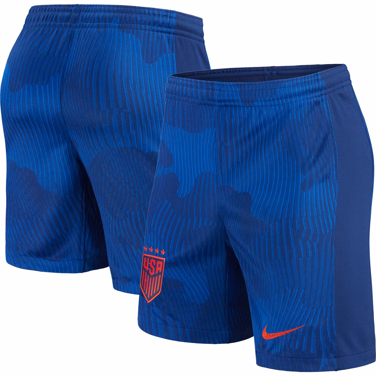 Women's Nike Blue USWNT 2023 Away Stadium Shorts 1 Women's Nike Blue USWNT 2023 Away Stadium Shorts