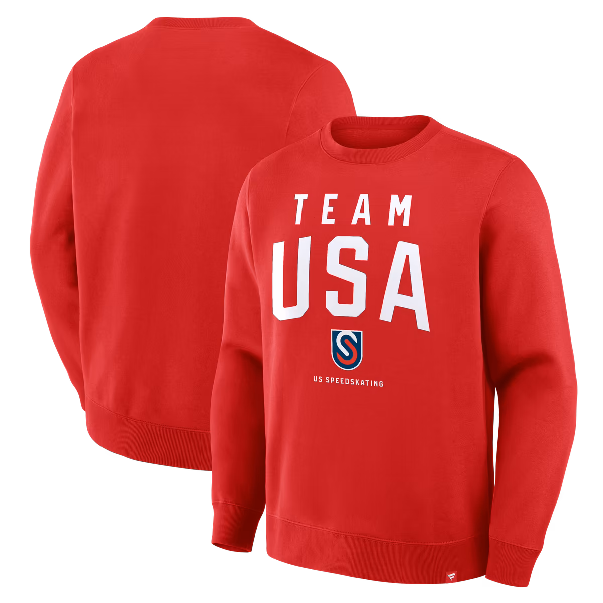 Men's Red Team USA Prime Speedskating Legacy Sweatshirt 1 Men's Red Team USA Prime Speedskating Legacy Sweatshirt